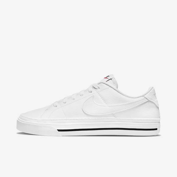 Nike Court Legacy Next Nature Sneakers Dames Wit Zwart Wit | NK192BUR