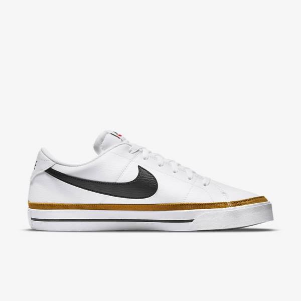 Nike Court Legacy Sneakers Heren Wit Zwart | NK872VUA