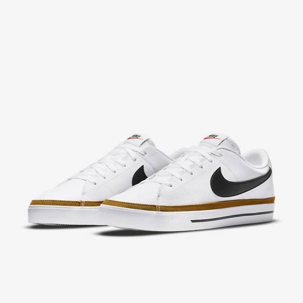 Nike Court Legacy Sneakers Heren Wit Zwart | NK872VUA