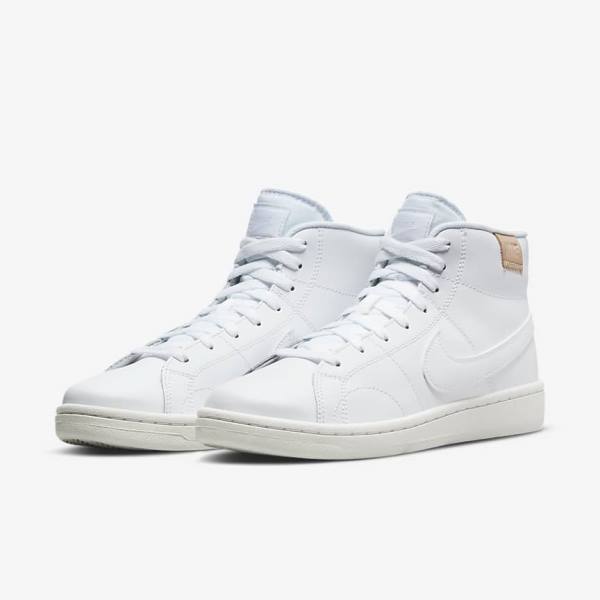 Nike Court Royale 2 Mid Sneakers Dames Wit | NK978LYH