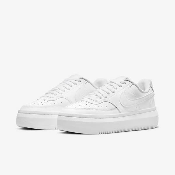 Nike Court Vision Alta Sneakers Dames Wit | NK906RTF