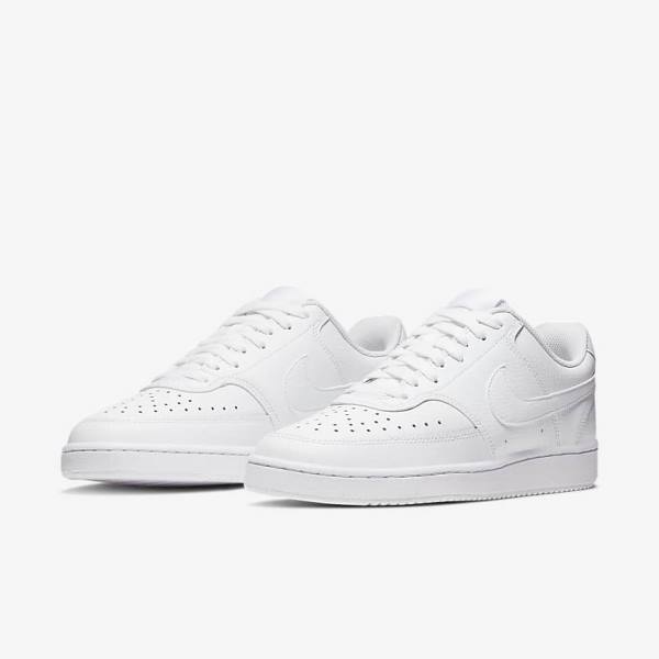 Nike Court Vision Low Sneakers Dames Wit | NK758CQS