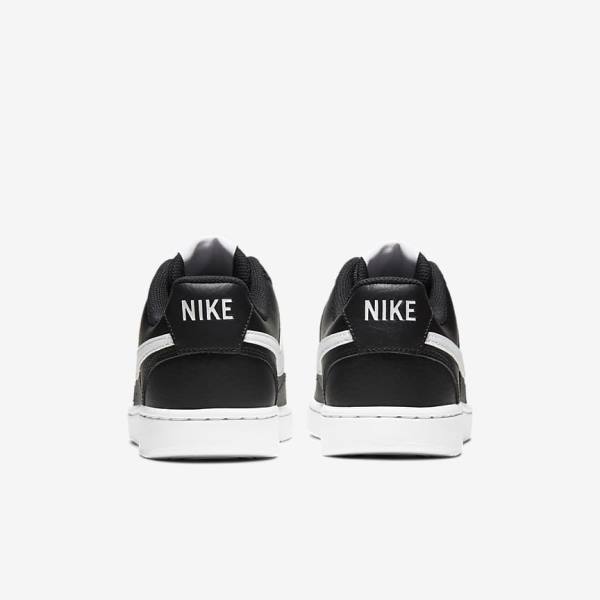 Nike Court Vision Low Sneakers Dames Zwart Wit | NK819HIC