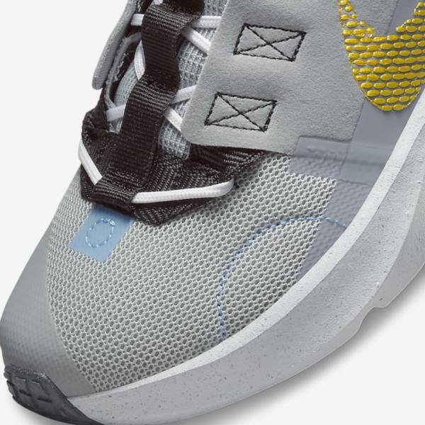 Nike Crater Impact Older Sneakers Kinderen Lichtgrijs Blauw Wit | NK074VLB