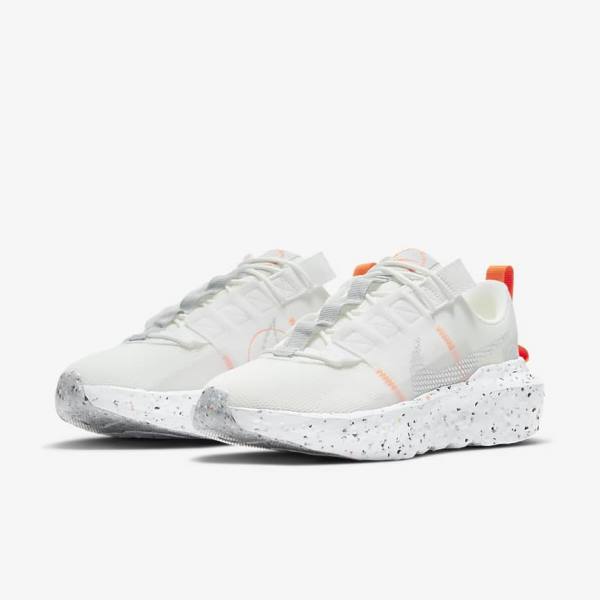 Nike Crater Impact Sneakers Dames Wit Platina Grijs | NK105KZN