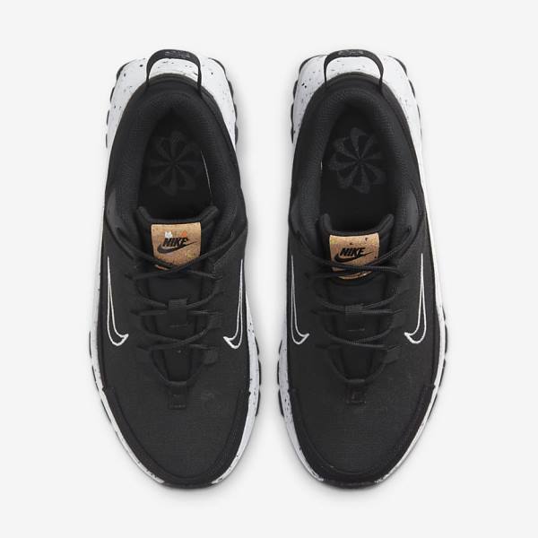 Nike Crater Remixa Sneakers Dames Zwart Donkergrijs Wit | NK306PAR