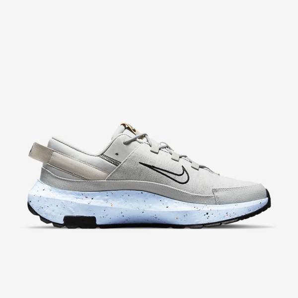 Nike Crater Remixa Sneakers Heren Grijs Blauw Lichtbeige Zwart | NK640RHS