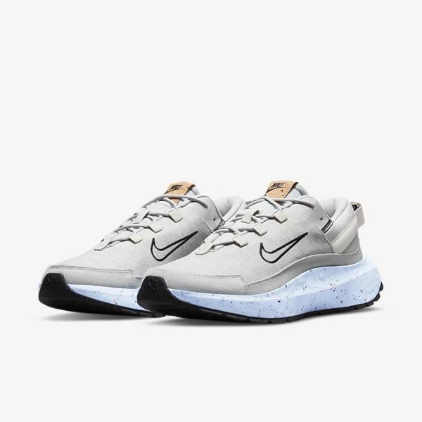 Nike Crater Remixa Sneakers Heren Grijs Blauw Lichtbeige Zwart | NK640RHS