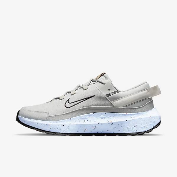 Nike Crater Remixa Sneakers Heren Grijs Blauw Lichtbeige Zwart | NK640RHS