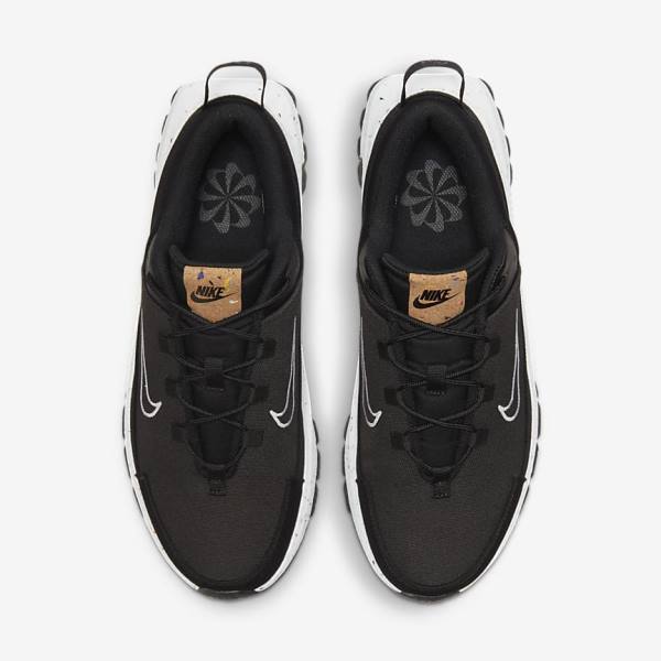 Nike Crater Remixa Sneakers Heren Zwart Donkergrijs Wit | NK860QVJ