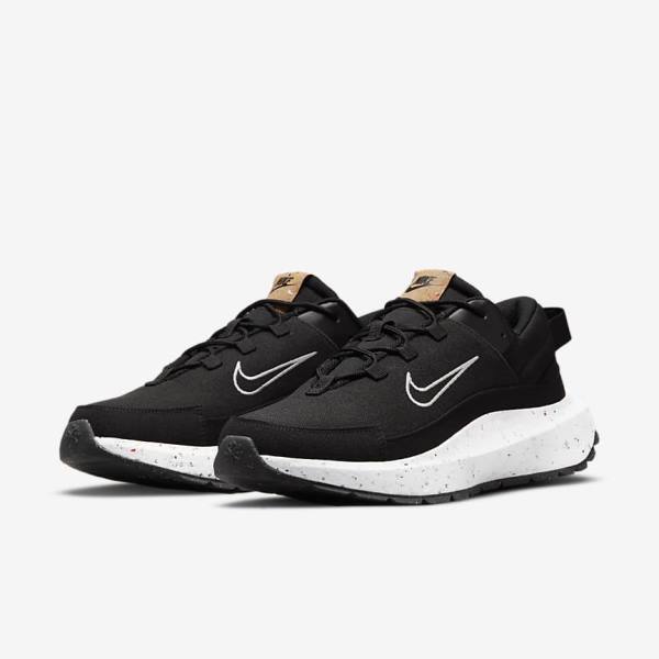 Nike Crater Remixa Sneakers Heren Zwart Donkergrijs Wit | NK860QVJ