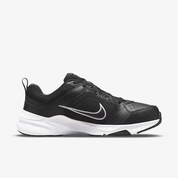 Nike Defy All Day (Extra Brede) Fitness Schoenen Heren Zwart Wit | NK983ERI