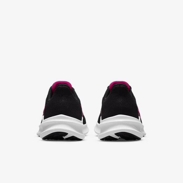 Nike Downshifter 11 Weg Hardloopschoenen Dames Zwart Donkergrijs Wit | NK034KTA