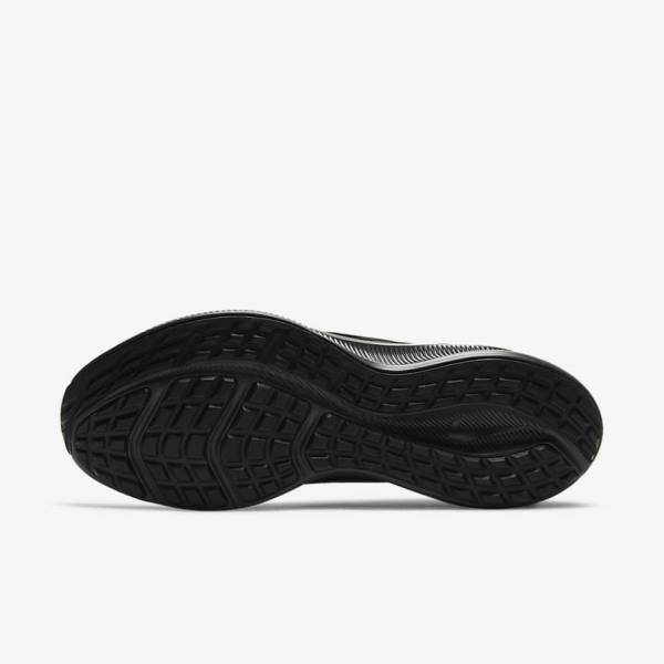 Nike Downshifter 11 Weg Hardloopschoenen Heren Zwart Lichtgrijs Donkergrijs | NK697XLO