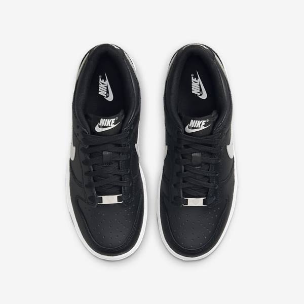 Nike Dunk Low Older Sneakers Kinderen Zwart Grijs Wit | NK810LVA