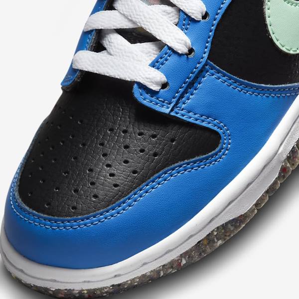 Nike Dunk Low SE Older Sneakers Kinderen Zwart Lichtblauw Roze Mintgroen | NK731EIR