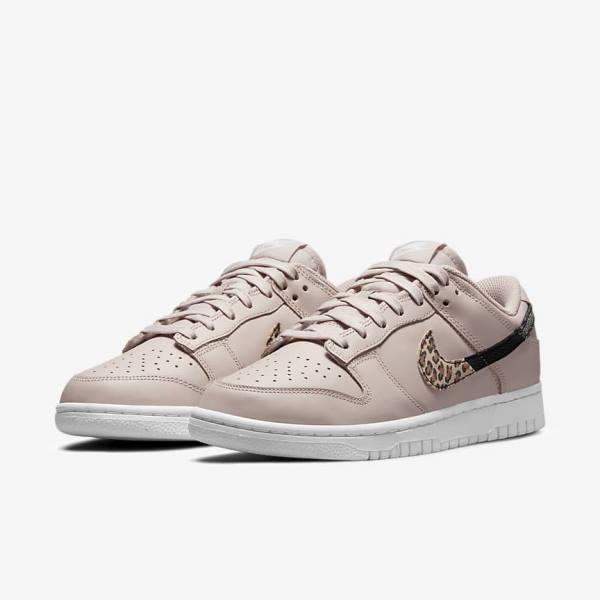 Nike Dunk Low SE Sneakers Dames Khaki Grijs Khaki Grijs Gekleurd | NK136INH