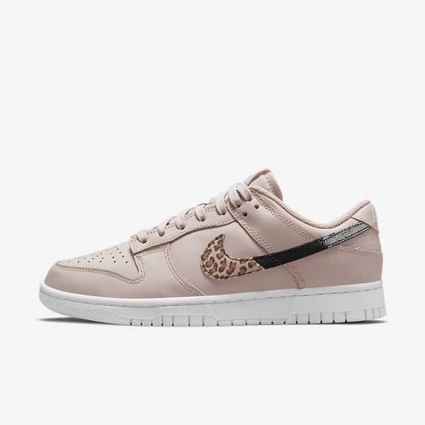 Nike Dunk Low SE Sneakers Dames Khaki Grijs Khaki Grijs Gekleurd | NK136INH