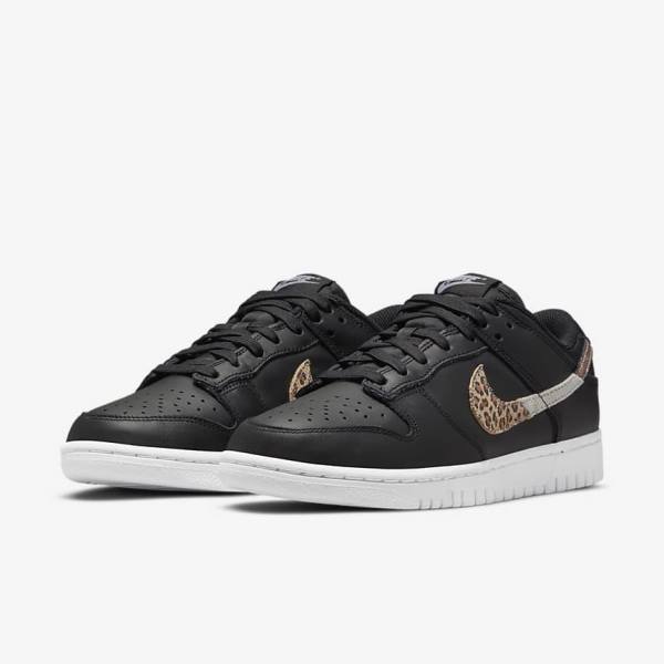 Nike Dunk Low SE Sneakers Dames Zwart Gekleurd | NK701MPU