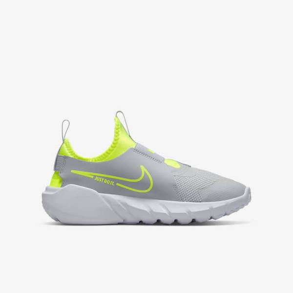 Nike Flex Runner 2 Older Weg Hardloopschoenen Kinderen Grijs Blauw | NK362URZ