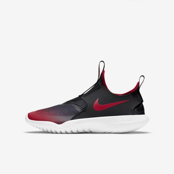 Nike Flex Runner Older Hardloopschoenen Kinderen Rood Zwart Wit Rood | NK237IBU