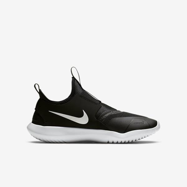 Nike Flex Runner Older Hardloopschoenen Kinderen Zwart Wit | NK861VGN