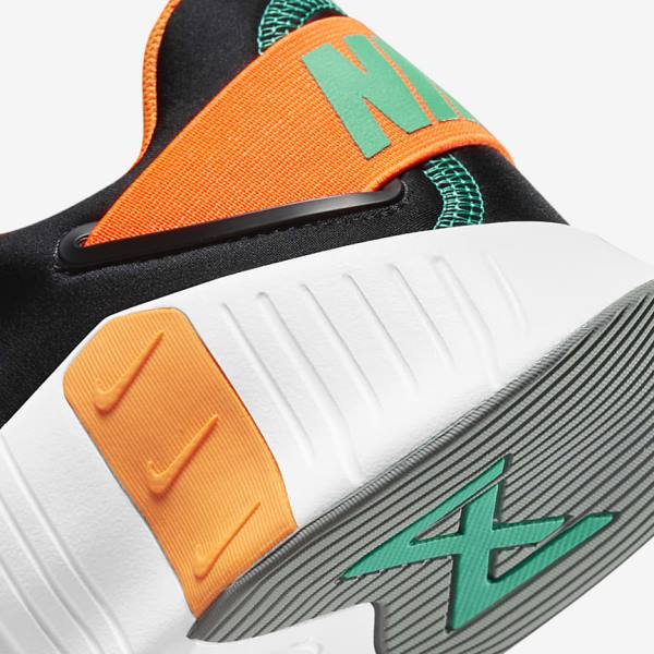 Nike Free Metcon 4 Fitness Schoenen Dames Zwart Oranje Wit Turquoise | NK456AVE