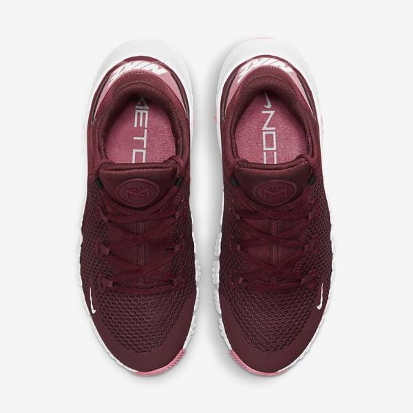 Nike Free Metcon 4 Fitness Schoenen Dames Roze Wit Geel | NK968BWG