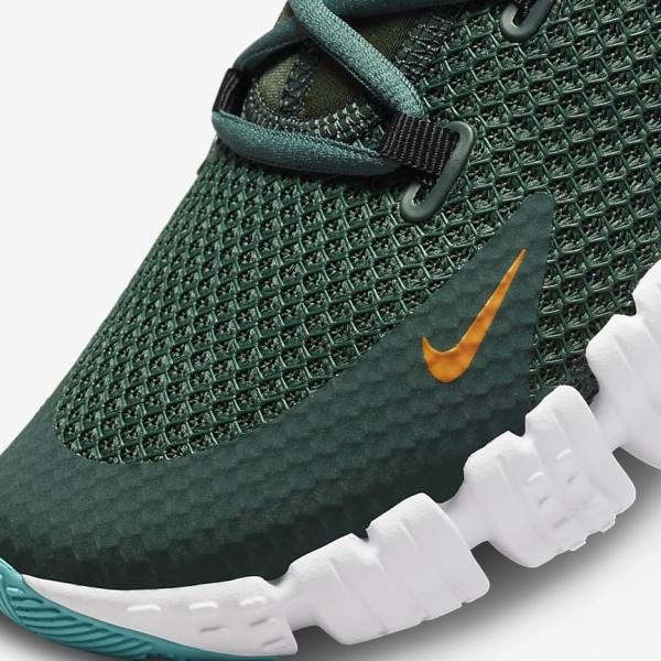 Nike Free Metcon 4 Fitness Schoenen Heren Groen Zwart Wit | NK281MGF