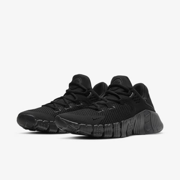 Nike Free Metcon 4 Fitness Schoenen Heren Zwart | NK916RTQ