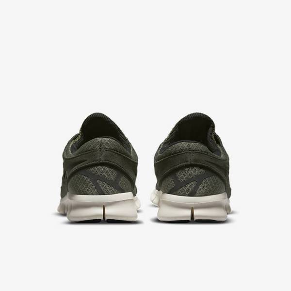 Nike Free Run 2 Sneakers Heren Olijfgroen Zwart | NK475UNV