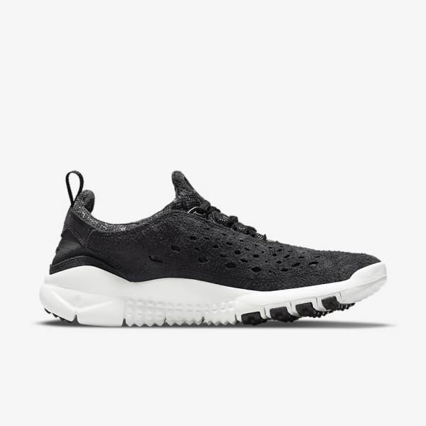 Nike Free Run Trail Sneakers Heren Zwart Wit Donkergrijs | NK268TXE