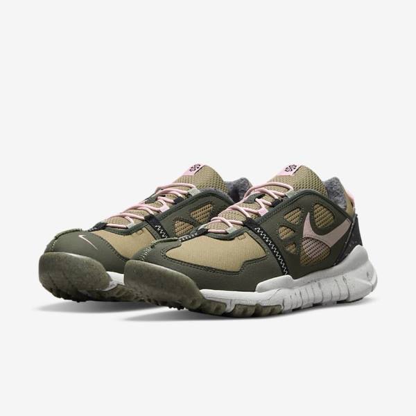 Nike Free Terra Vista Sneakers Heren Bruin Zwart Roze | NK923UVZ