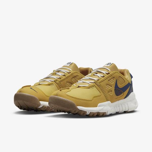 Nike Free Terra Vista Sneakers Heren Goud Donkerblauw | NK092COH