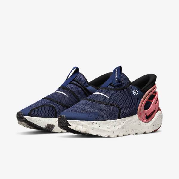 Nike Glide FlyEase Premium Sneakers Heren Blauw Zwart | NK429RZP