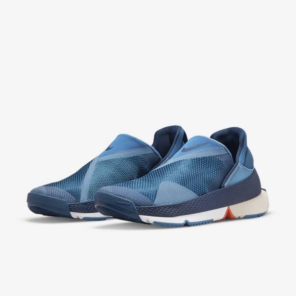 Nike Go FlyEase Sneakers Dames Blauw Wit | NK518LTE