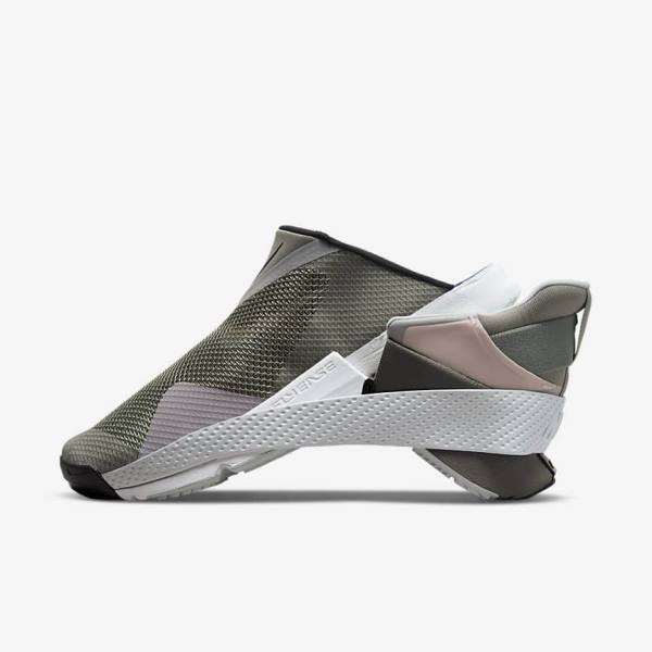 Nike Go FlyEase Sneakers Dames Zwart Wit | NK023AYO