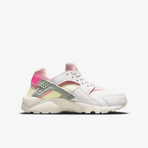 Nike Huarache Run Older Sneakers Kinderen Wit | NK182LUT