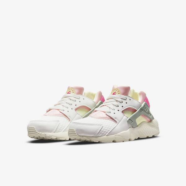 Nike Huarache Run Older Sneakers Kinderen Wit | NK182LUT