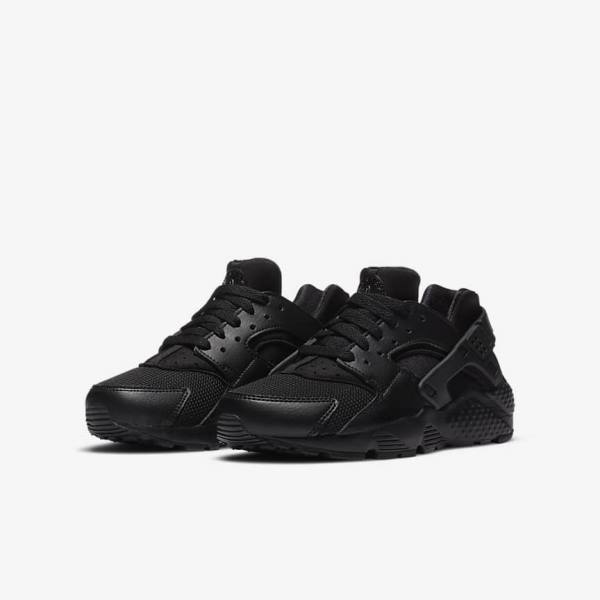 Nike Huarache Run Older Sneakers Kinderen Zwart | NK421RCT