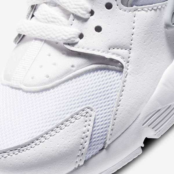 Nike Huarache Run Older Sneakers Kinderen Wit Platina Wit | NK452VFK