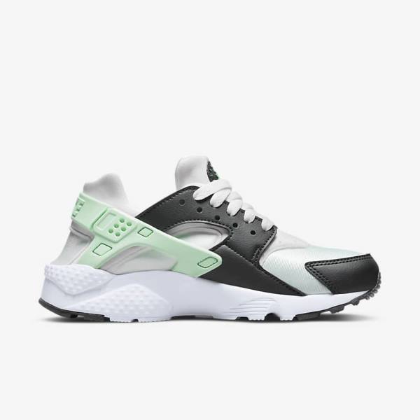 Nike Huarache Run Older Sneakers Kinderen Wit Mintgroen | NK532LBC