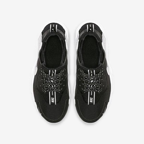 Nike Huarache SE Older Sneakers Kinderen Zwart Wit | NK037XFB