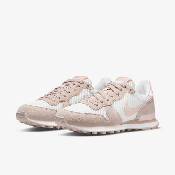 Nike Internationalist Sneakers Dames Wit Khaki Grijs Licht | NK798JOB