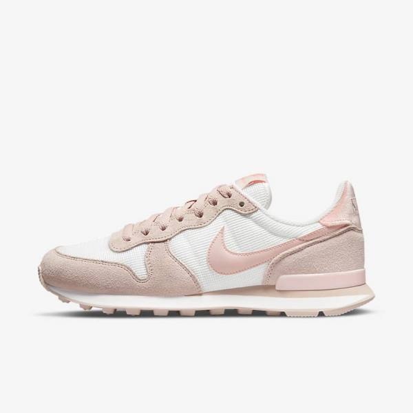 Nike Internationalist Sneakers Dames Wit Khaki Grijs Licht | NK798JOB