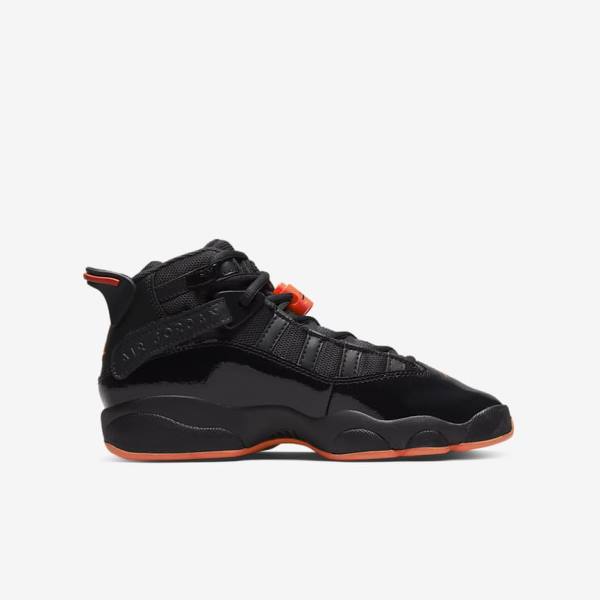 Nike Jordan 6 Rings Older Jordan Schoenen Kinderen Zwart | NK327OWA