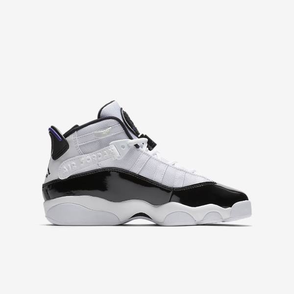 Nike Jordan 6 Rings Older Jordan Schoenen Kinderen Wit Zwart | NK485XAS