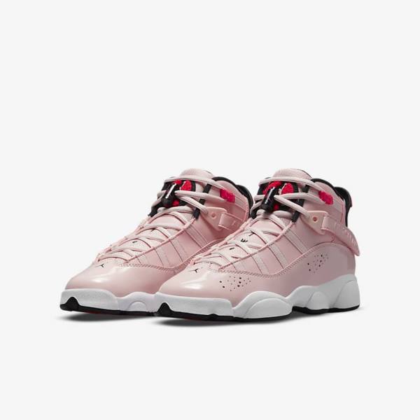 Nike Jordan 6 Rings Older Sneakers Kinderen Zwart Wit | NK534YQR