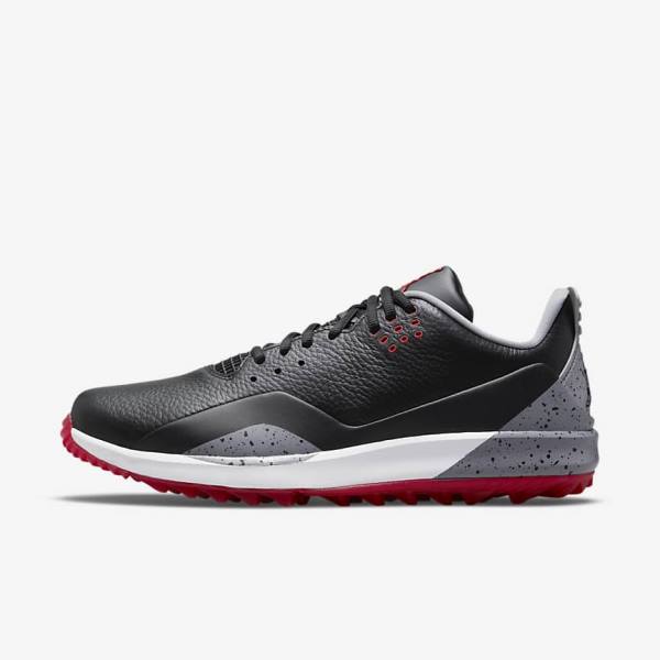 Nike Jordan ADG 3 Golfschoenen Heren Zwart Grijs | NK631MTC