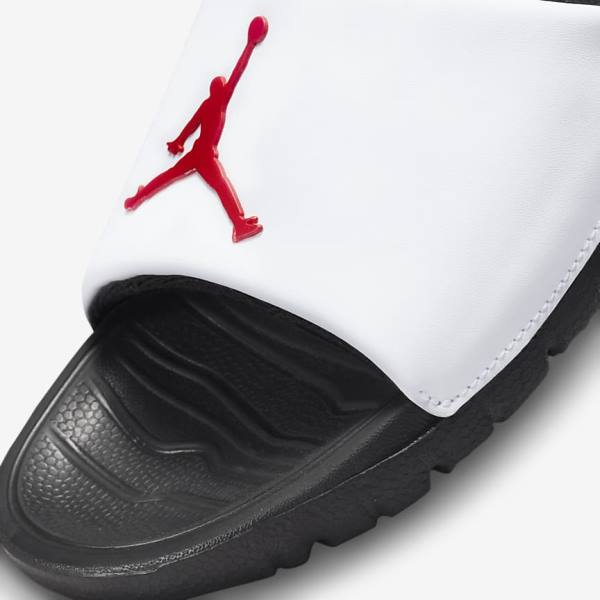 Nike Jordan Break Badslippers Heren Zwart Wit Rood | NK038GTI